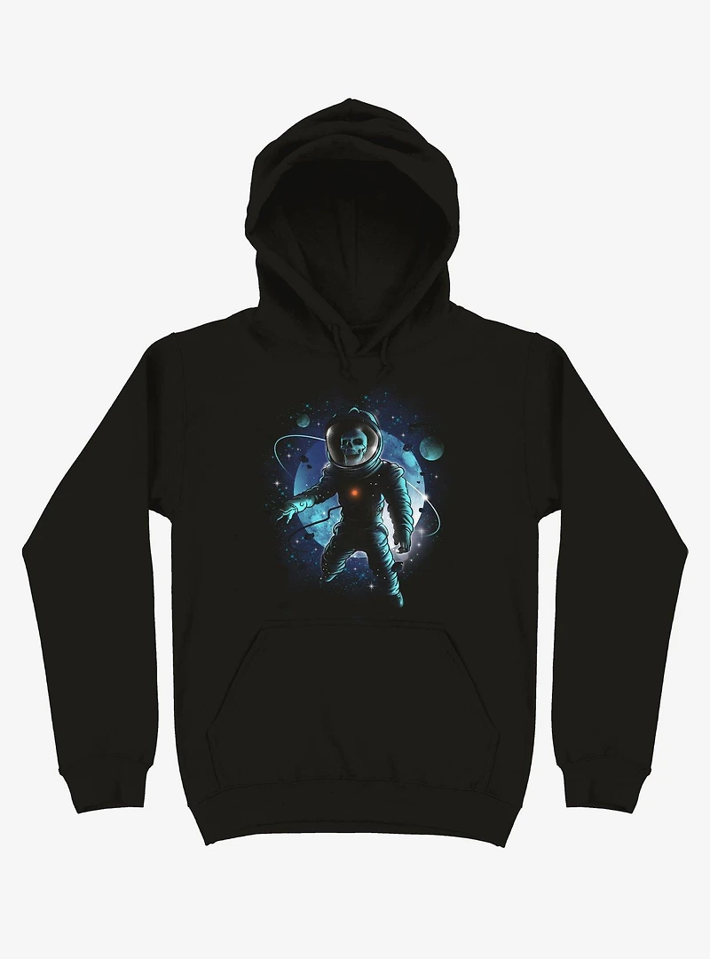 Forgotten Space Astronaut Black Hoodie