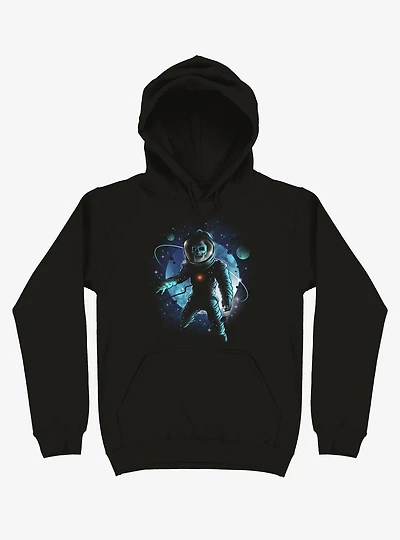 Forgotten Space Astronaut Black Hoodie