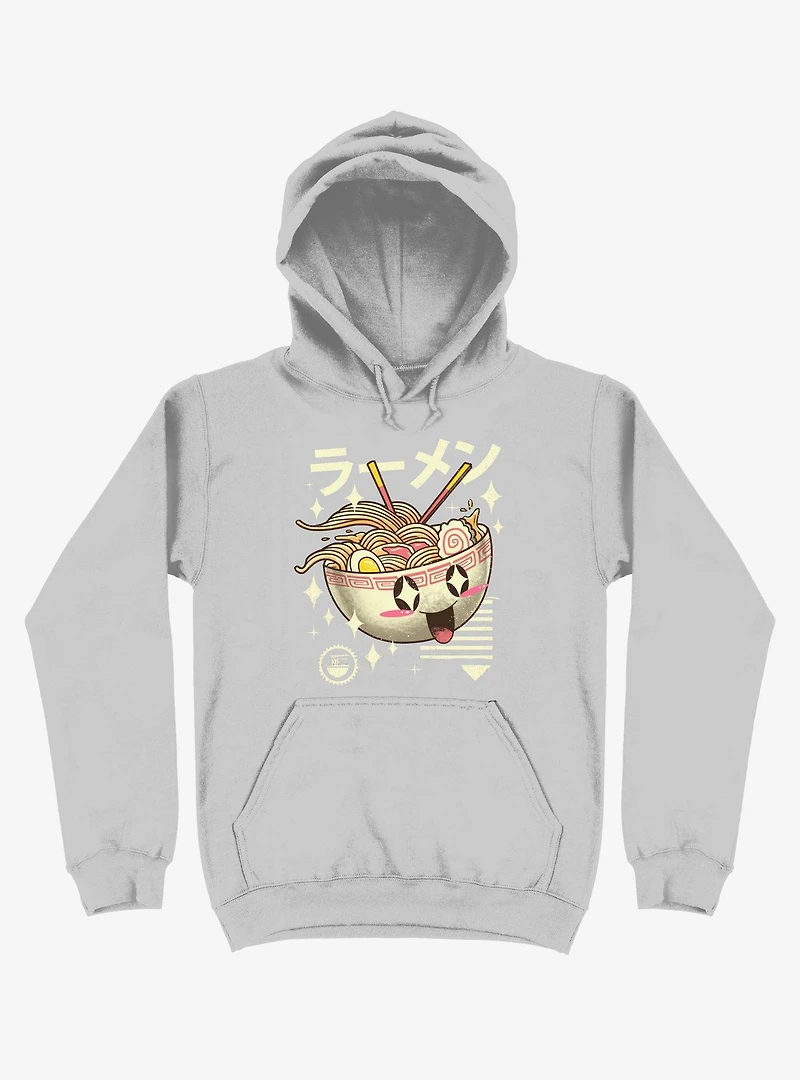 Kawaii Ramen Silver Hoodie