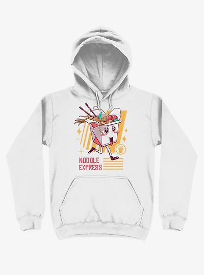 Noodle Express White Hoodie
