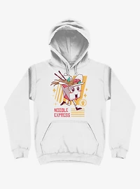 Noodle Express White Hoodie