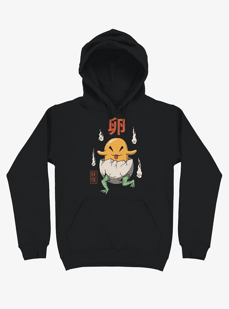Yokai Egg Black Hoodie