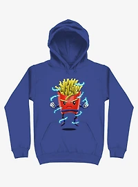 Saiyan Fries Royal Blue Hoodie