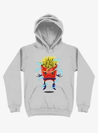 Saiyan Fries Silver Hoodie