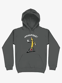 Whaaataaa!! Pencil Asphalt Grey Hoodie