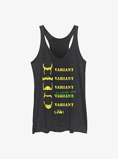 Marvel Loki I'm Sylvie Now Girls Tank