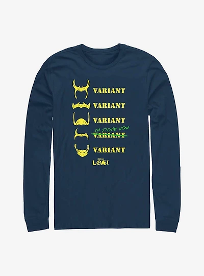 Marvel Loki I'm Sylvie Now Variant Long-Sleeve T-Shirt