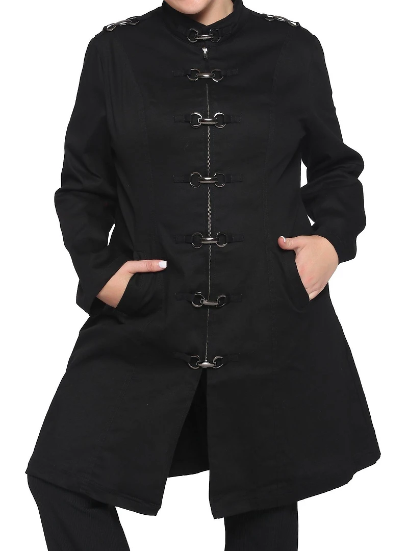 Black Strait Coat Plus