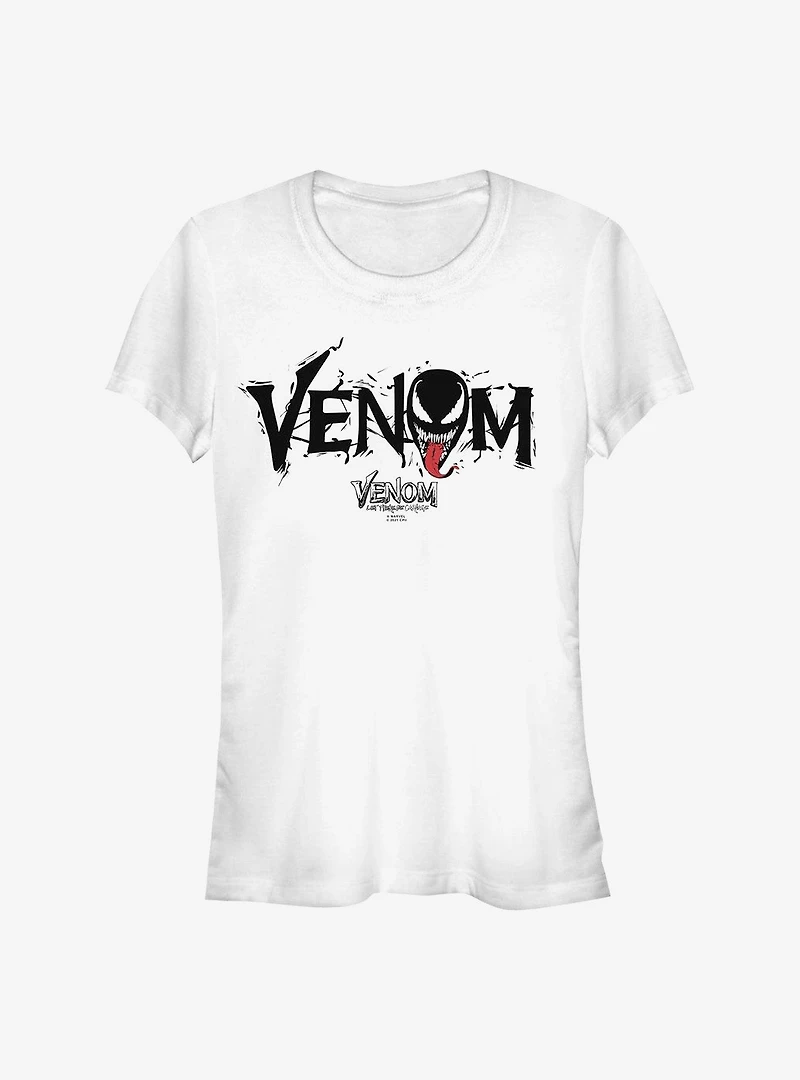 Marvel Venom Black Webs Girls T-Shirt