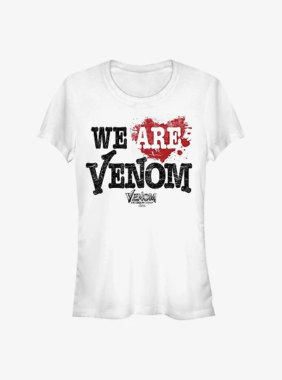 Marvel Venom Splattered We Are Girls T-Shirt