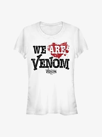 Marvel Venom Splattered We Are Girls T-Shirt