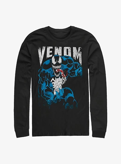 Marvel Venom Grunge Long-Sleeve T-Shirt
