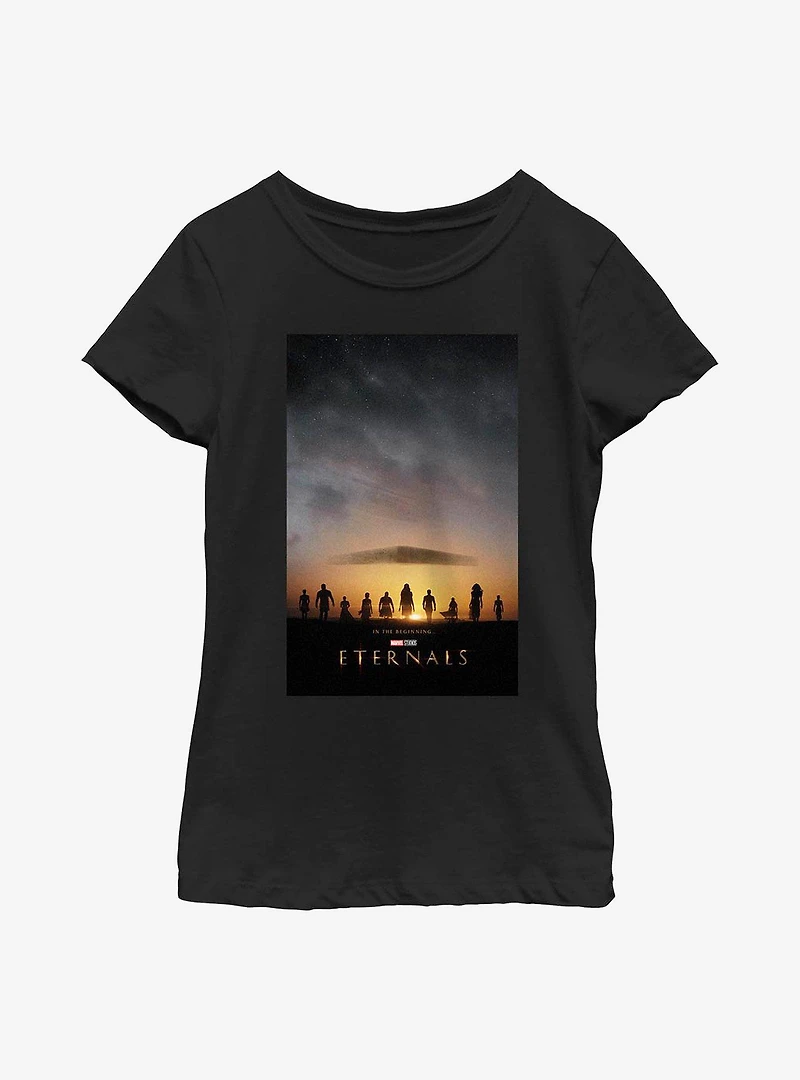 Marvel Eternals Poster Youth Girls T-Shirt