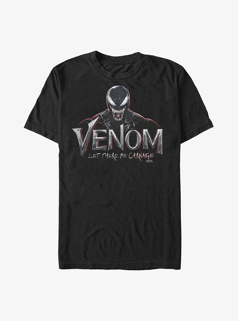 Marvel Venom: Let There Be Carnage Logo Grin T-Shirt