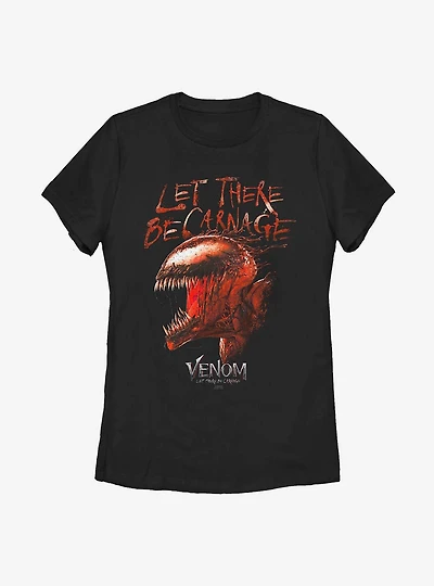 Marvel Venom: Let There Be Carnage A Red Womens T-Shirt