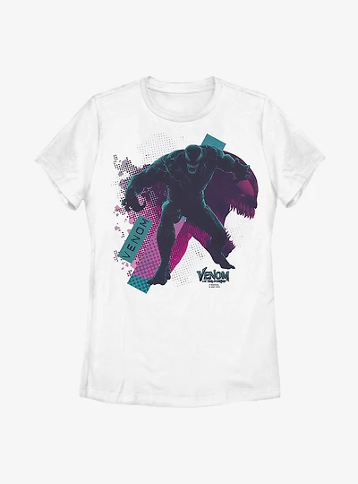 Marvel Venom: Let There Be Carnage Retro Venom Womens T-Shirt