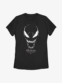 Marvel Venom: Let There Be Carnage Venom Big Face Womens T-Shirt