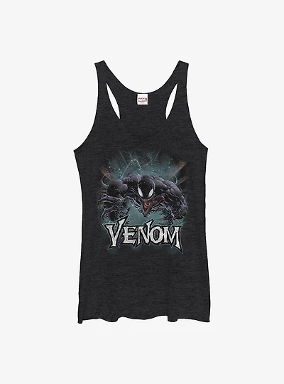 Marvel Venom: Let There Be Carnage Venom Jumps Womens Tank Top