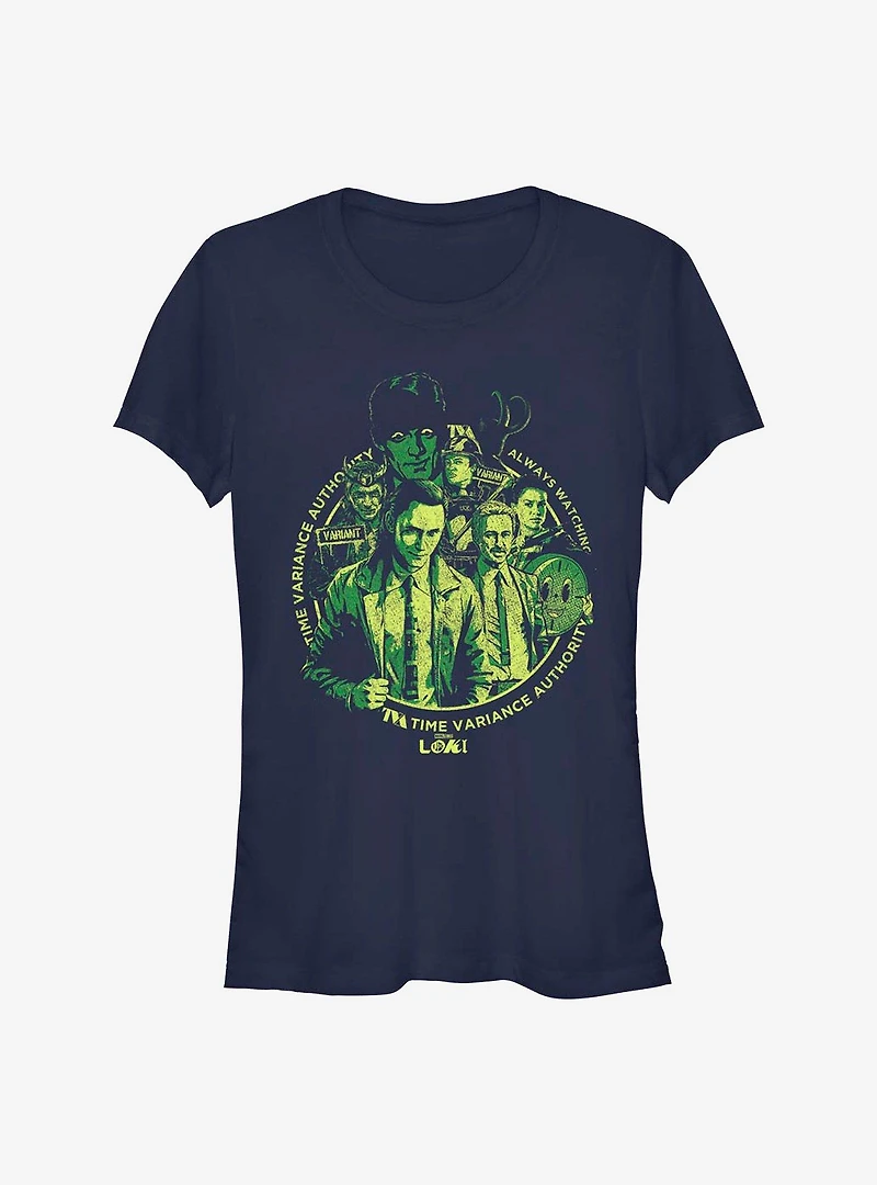 Marvel Loki Agents Of Time Girls T-Shirt