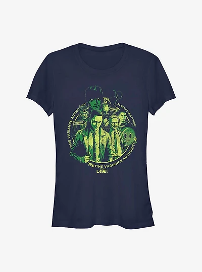 Marvel Loki Agents Of Time Girls T-Shirt