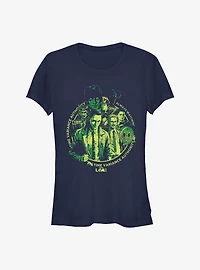 Marvel Loki Agents Of Time Girls T-Shirt