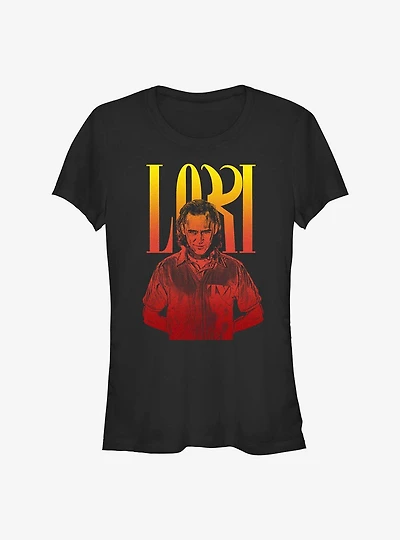 Marvel Loki Fierce Pose Girls T-Shirt
