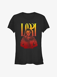 Marvel Loki Fierce Pose Girls T-Shirt