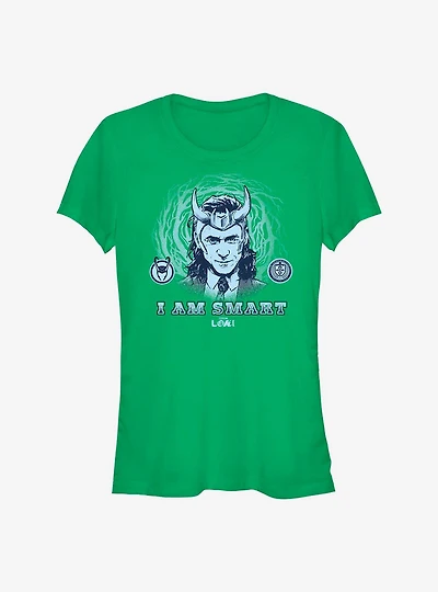 Marvel Loki I Am Smart Girls T-Shirt