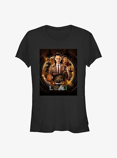 Marvel Loki Poster Girls T-Shirt