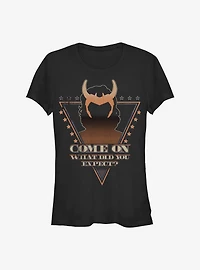 Marvel Loki What Did You Expect? Girls T-Shirt