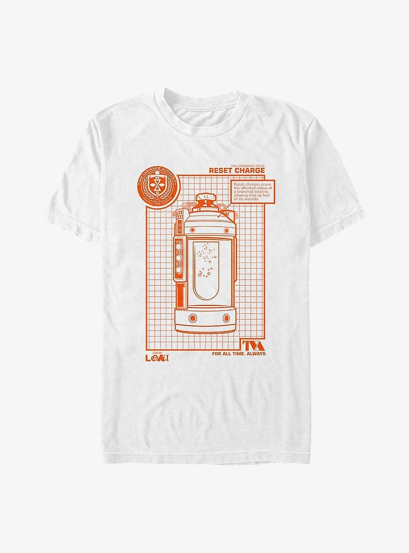 Marvel Loki Reset Charge T-Shirt