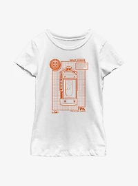 Marvel Loki TVA Standard Issue Reset Charge Youth Girls T-Shirt