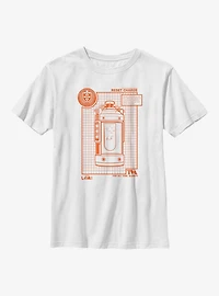 Marvel Loki TVA Standard Issue Reset Charge Youth T-Shirt