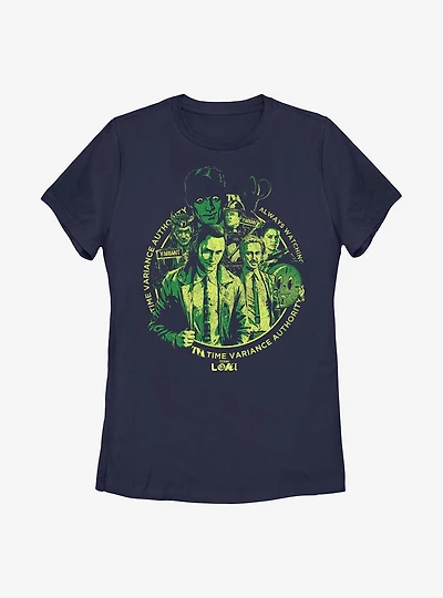 Marvel Loki Agents Of Time Womens T-Shirt