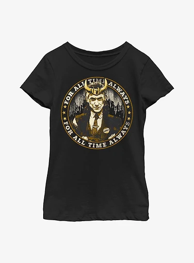 Marvel Loki Campaign Trail Youth Girls T-Shirt