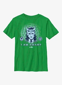 Marvel Loki I Am Smart Youth T-Shirt