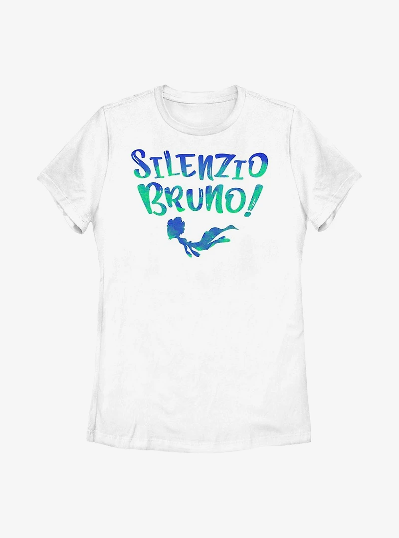 Disney Pixar Silenzio Bruno! Colorful Womens T-Shirt