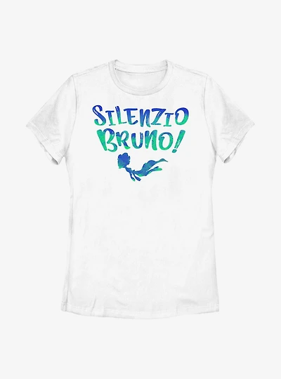 Disney Pixar Silenzio Bruno! Colorful Womens T-Shirt