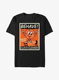 Marvel Loki Behave! Or Get Your Clock Cleaned! T-Shirt