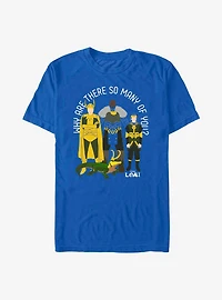 Marvel Loki Why Are There So Many Of You? T-Shirt