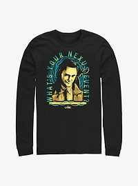 Marvel Loki What's Your Nexus Event? Frame Long-Sleeve T-Shirt