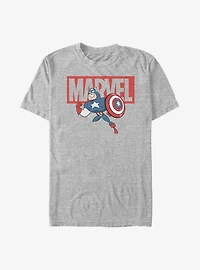 Marvel Captain America Brick T-Shirt