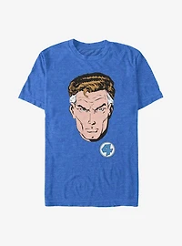 Marvel Fantastic Four Mr Fantastic Face T-Shirt