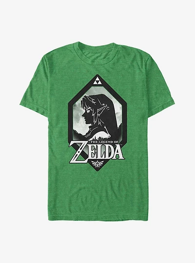 Nintendo Zelda Silhouette Shield T-Shirt