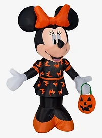 Disney Minnie Mouse Black and Orange Inflatable Décor