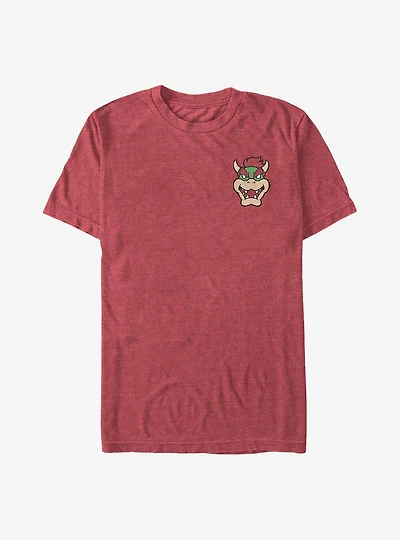 Nintendo Mario Bowser Badge T-Shirt