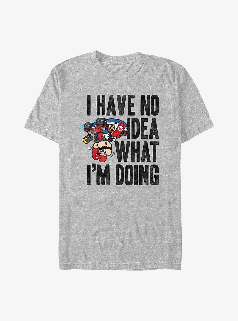 Nintendo Mario No Idea T-Shirt