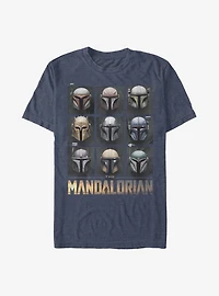 Star Wars The Mandalorian Mando Helmet Boxup T-Shirt