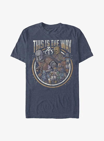 Star Wars The Mandalorian The Way Group T-Shirt