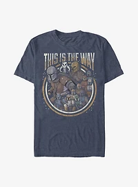 Star Wars The Mandalorian Way Group T-Shirt